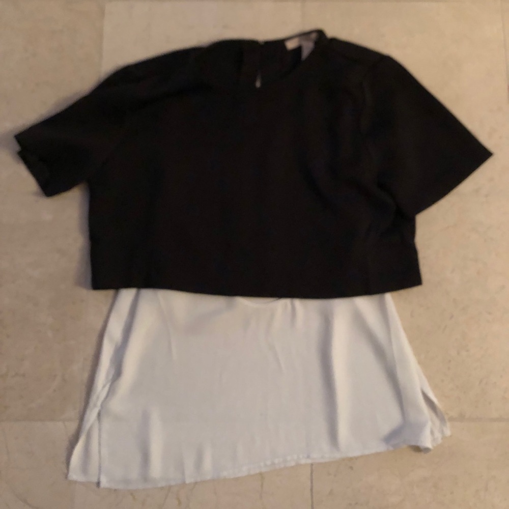 block half shirt FOREVER 21
